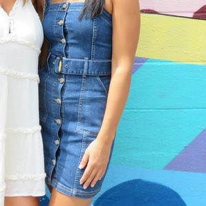 H&M jean mini dress